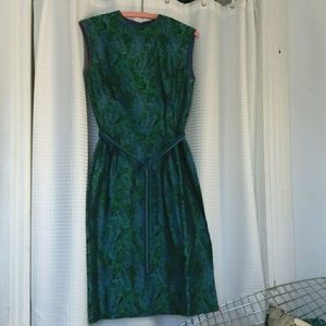 50s Brocade Dress
